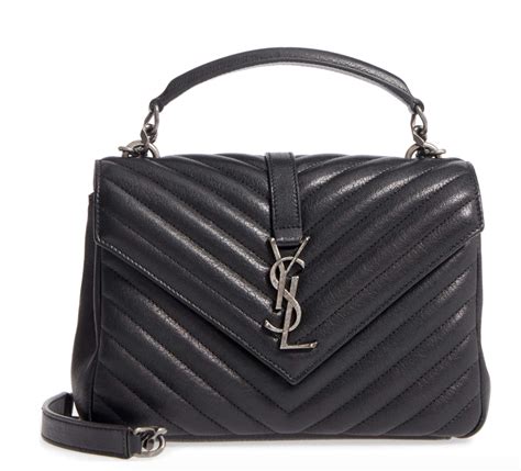 ysl college bag medium black|ysl shoulder bag beige.